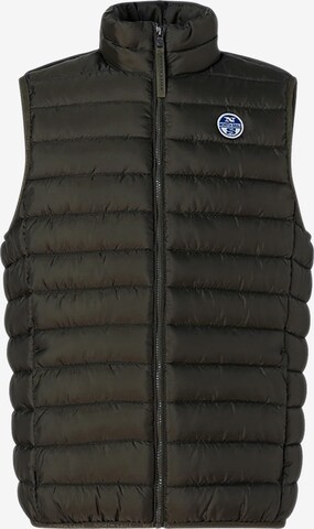 North Sails Bodywarmer in Groen: voorkant