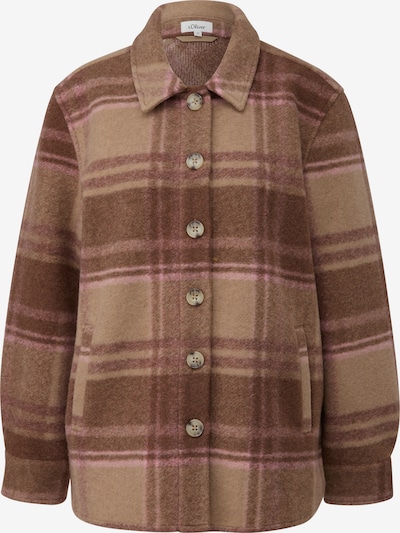 Demisezoninė striukė iš s.Oliver, spalva – kapučino spalva / mokos spalva / ryškiai rožinė spalva, Prekių apžvalga