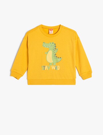 Koton Sweatshirt in Yellow: front