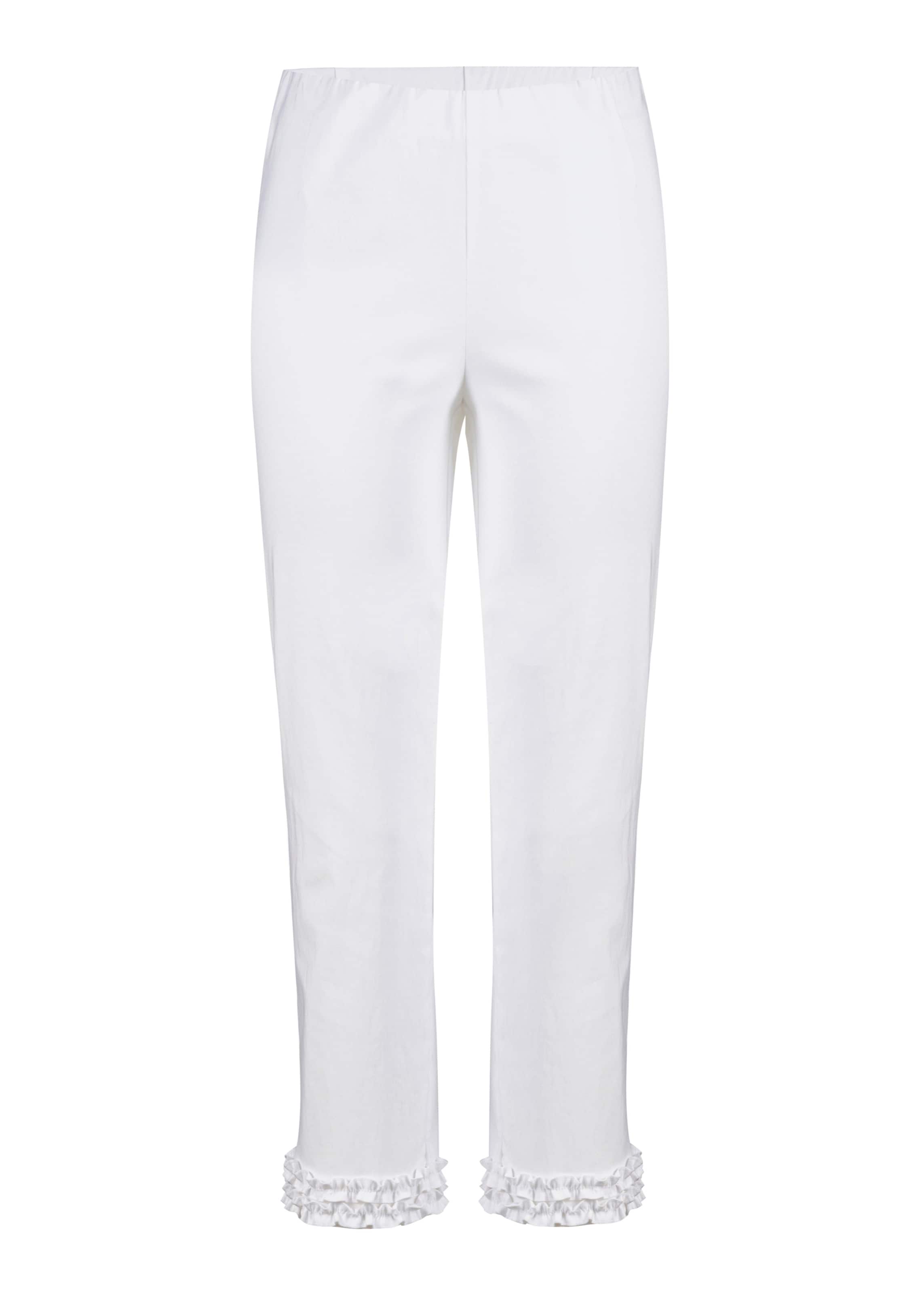 Frauen Große Größen STEHMANN Hose 'Waterford' in Weiß - PK44757 Frauen Große Größen STEHMANN Hose 'Waterford' in Weiß - PK44757