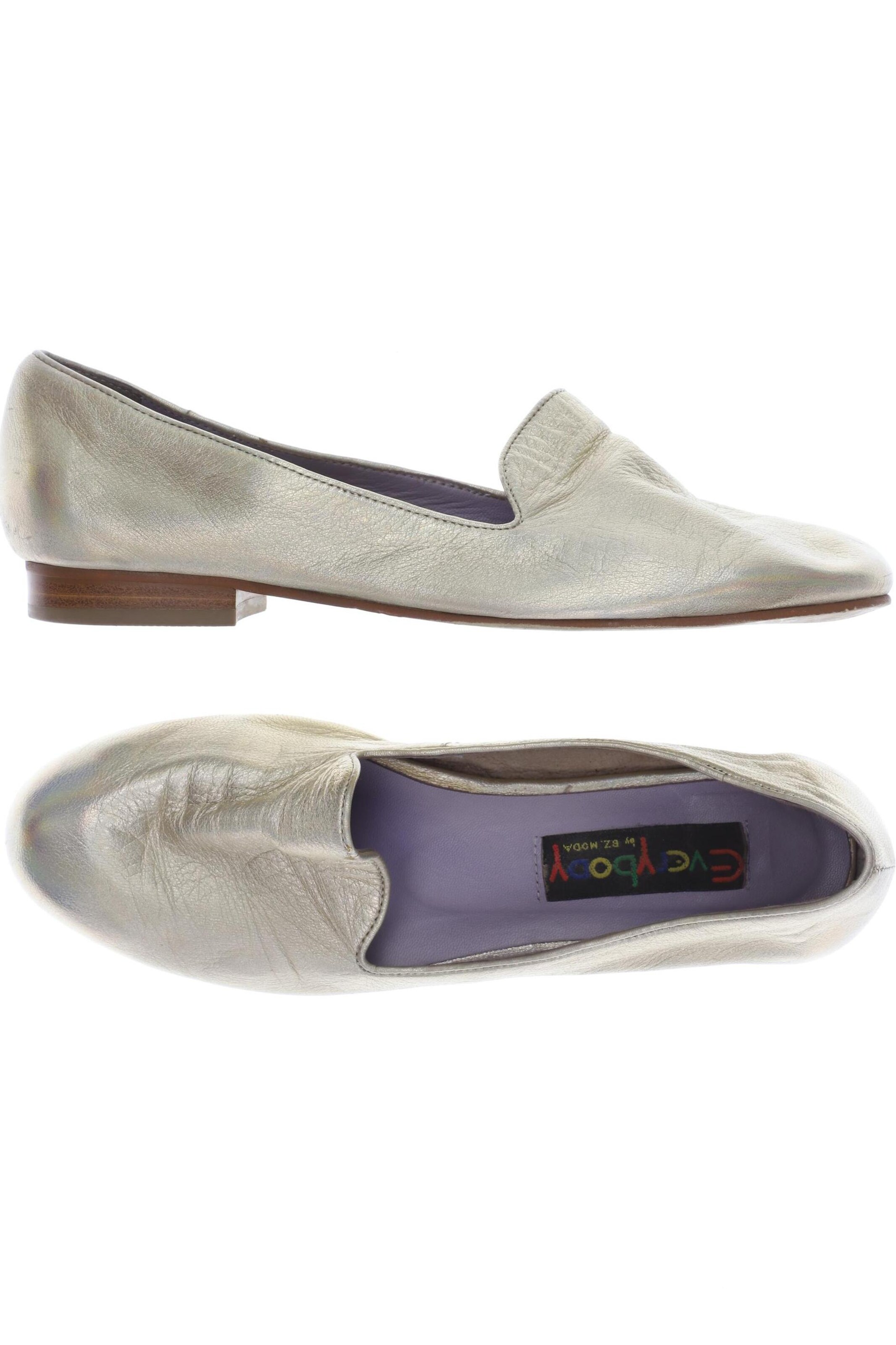 Everybody Flats & Loafers in 37,5 in Gold: front