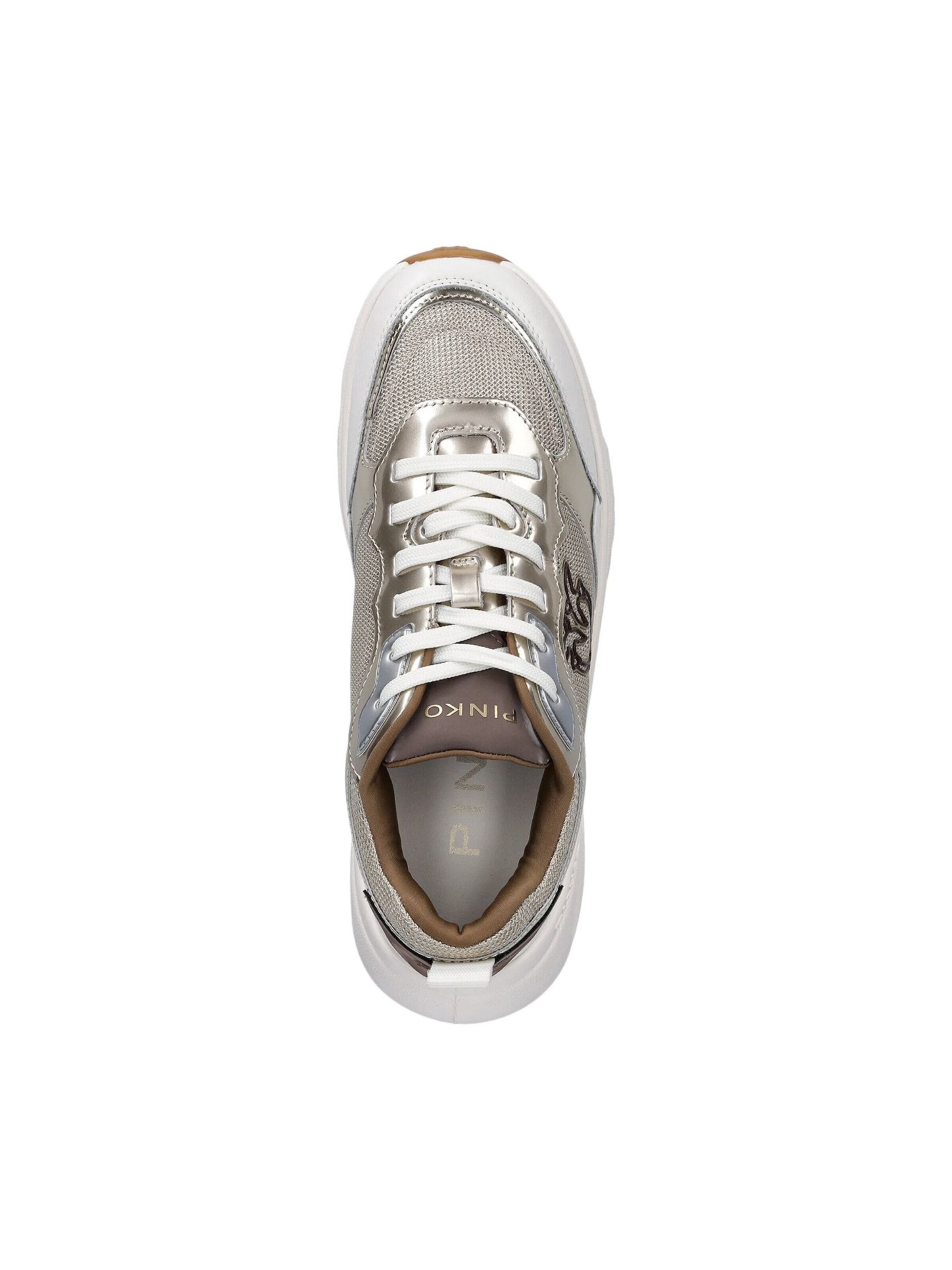 PINKO Sneakers laag in Zilver
