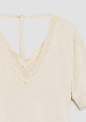 Pull-over COMMA en beige