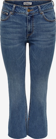 ONLY Flared Jeans 'Kenya' in Blauw: voorkant