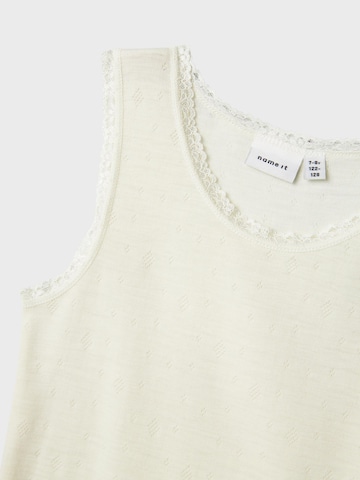 Maillot de corps NAME IT en blanc