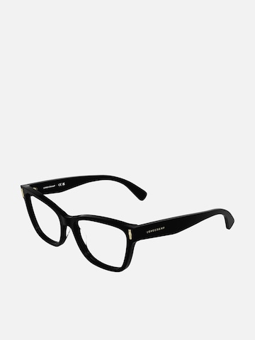 Longchamp - Gafas de sol en negro: frente