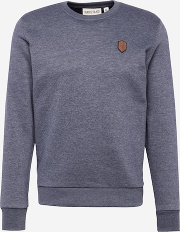 naketano Sweatshirt in Blue: front