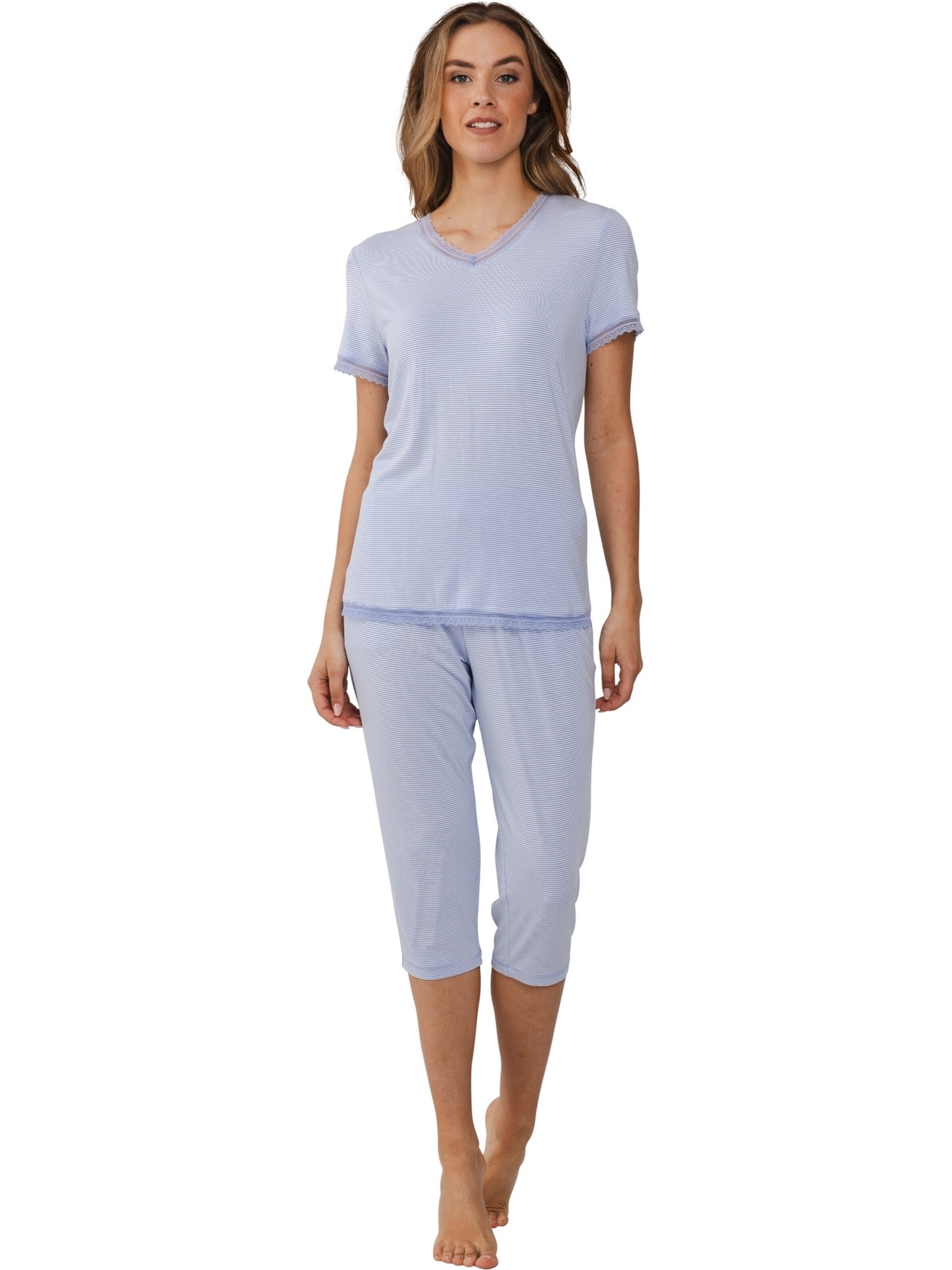 Pastunette Pyjama‌‌‌‌ in Blau: Vorderseite