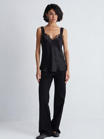 Chemisier SILK & CASHMERE en noir
