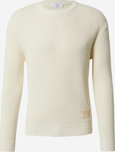 DAN FOX APPAREL Pull-over 'Ruben' en blanc naturel, Vue avec produit