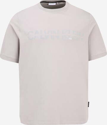 Calvin Klein Big & Tall Shirt in Grau: predná strana