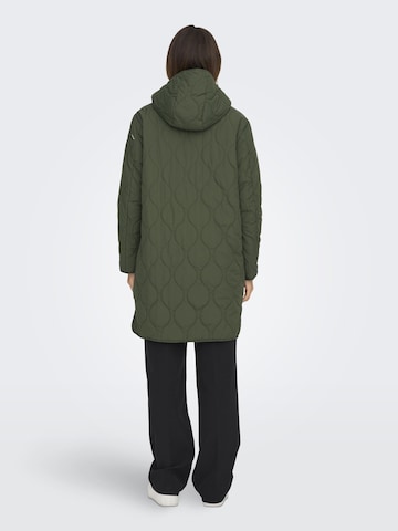 JDY Winter Jacket 'VALERI' in Green