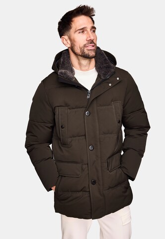 NEW CANADIAN Winter Parka in Green: front