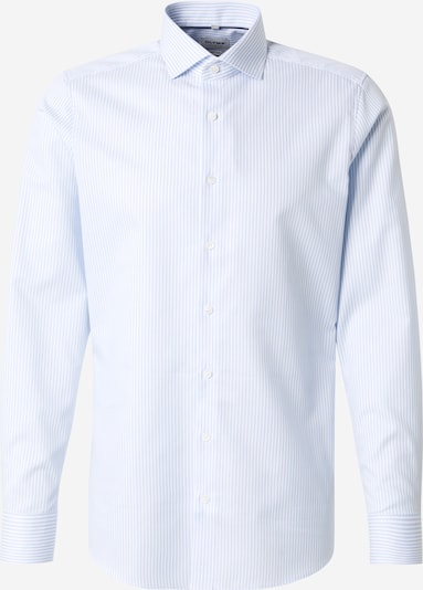 Dalykinio stiliaus marškiniai iš OLYMP, spalva – pastelinė mėlyna / balta, Prekių apžvalga