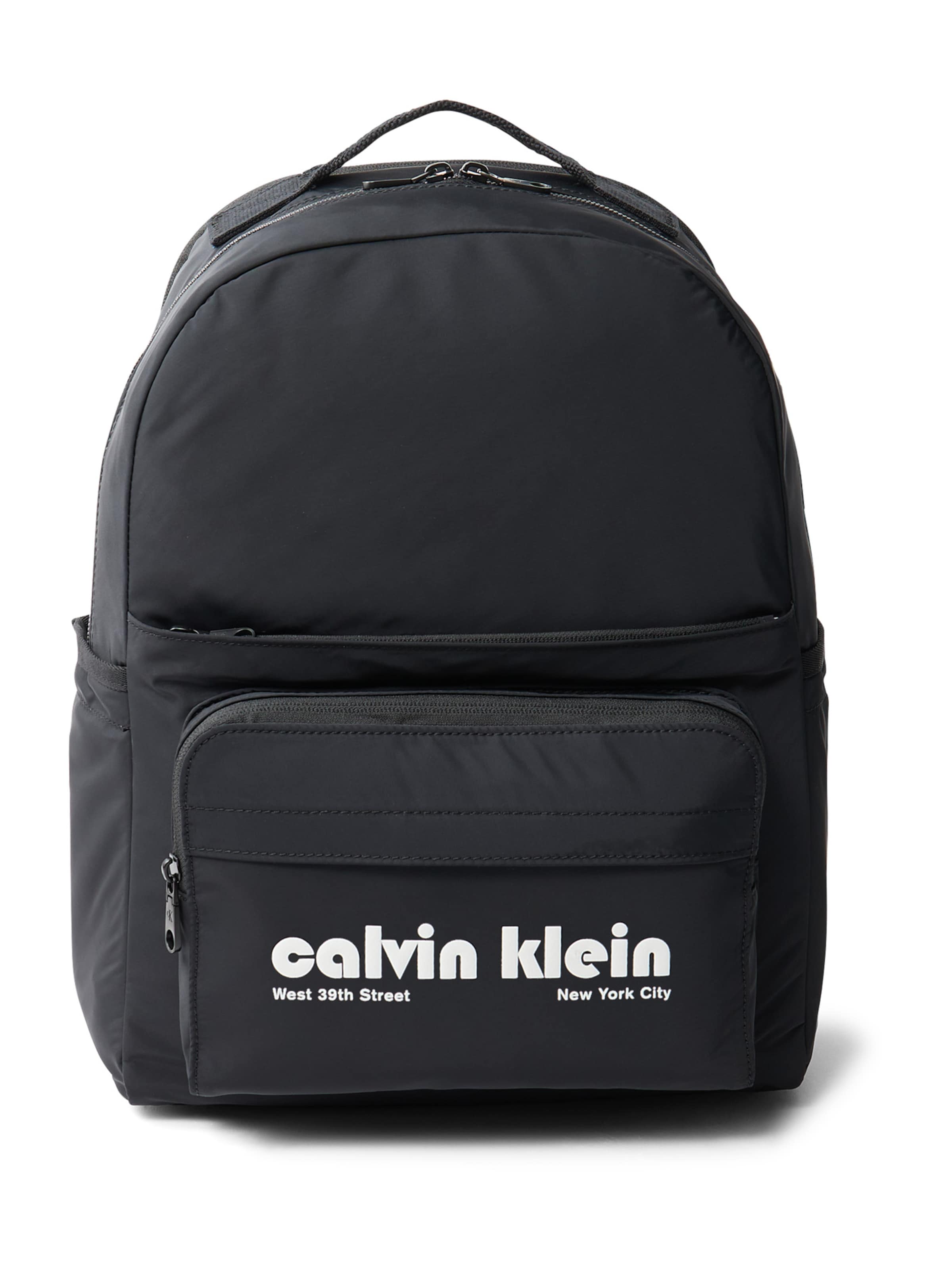Calvin Klein Рюкзак в Черный: спереди