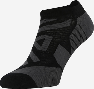 On Athletic Socks in Grey / Black, Item view
