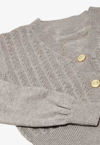 NAEMI Knit Cardigan in Grey