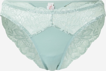 TRIUMPH - Cueca 'Amourette' em verde: frente