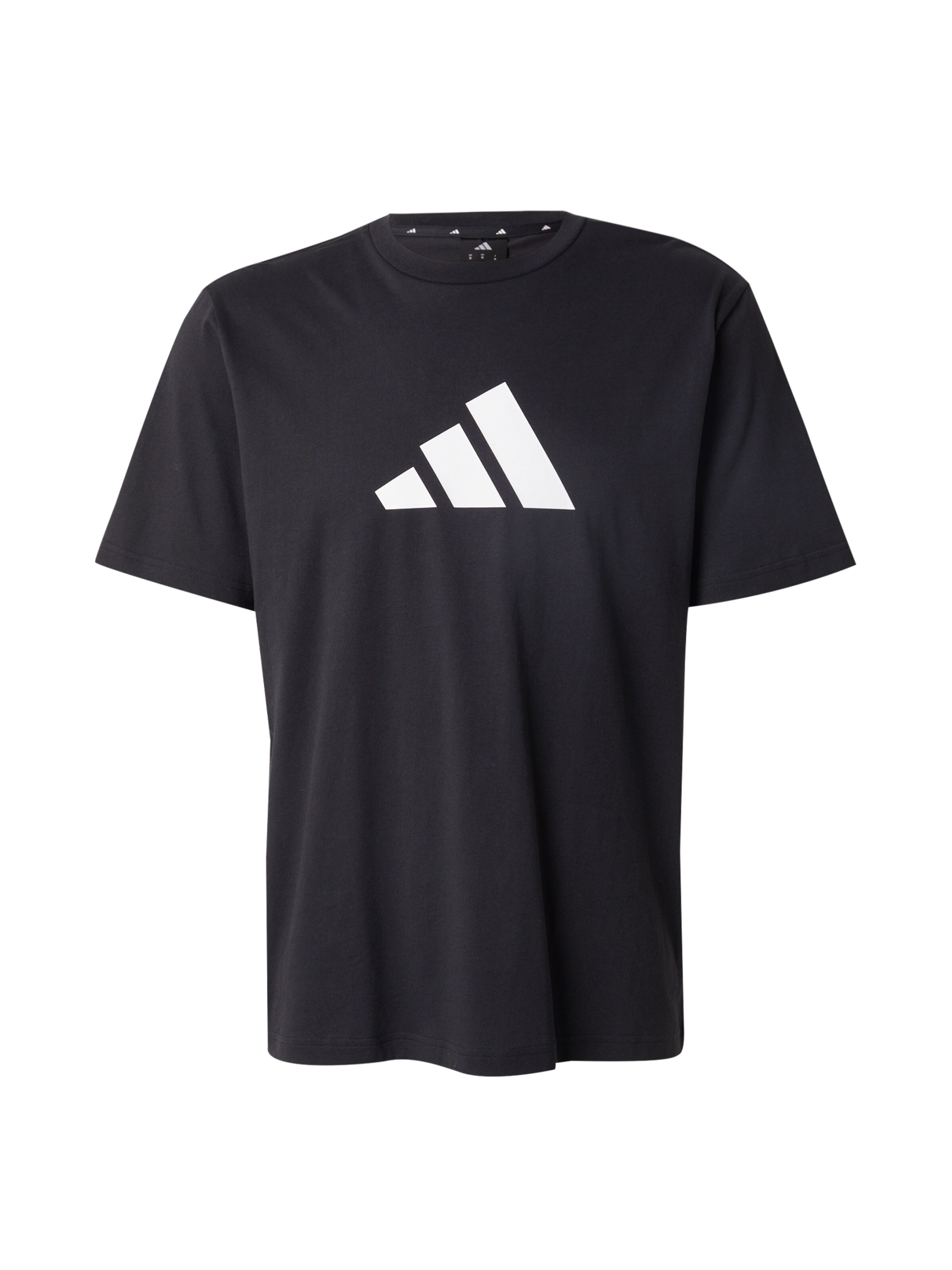 ADIDAS SPORTSWEAR Funktionsskjorte 'FI 3BAR' i sort: forside
