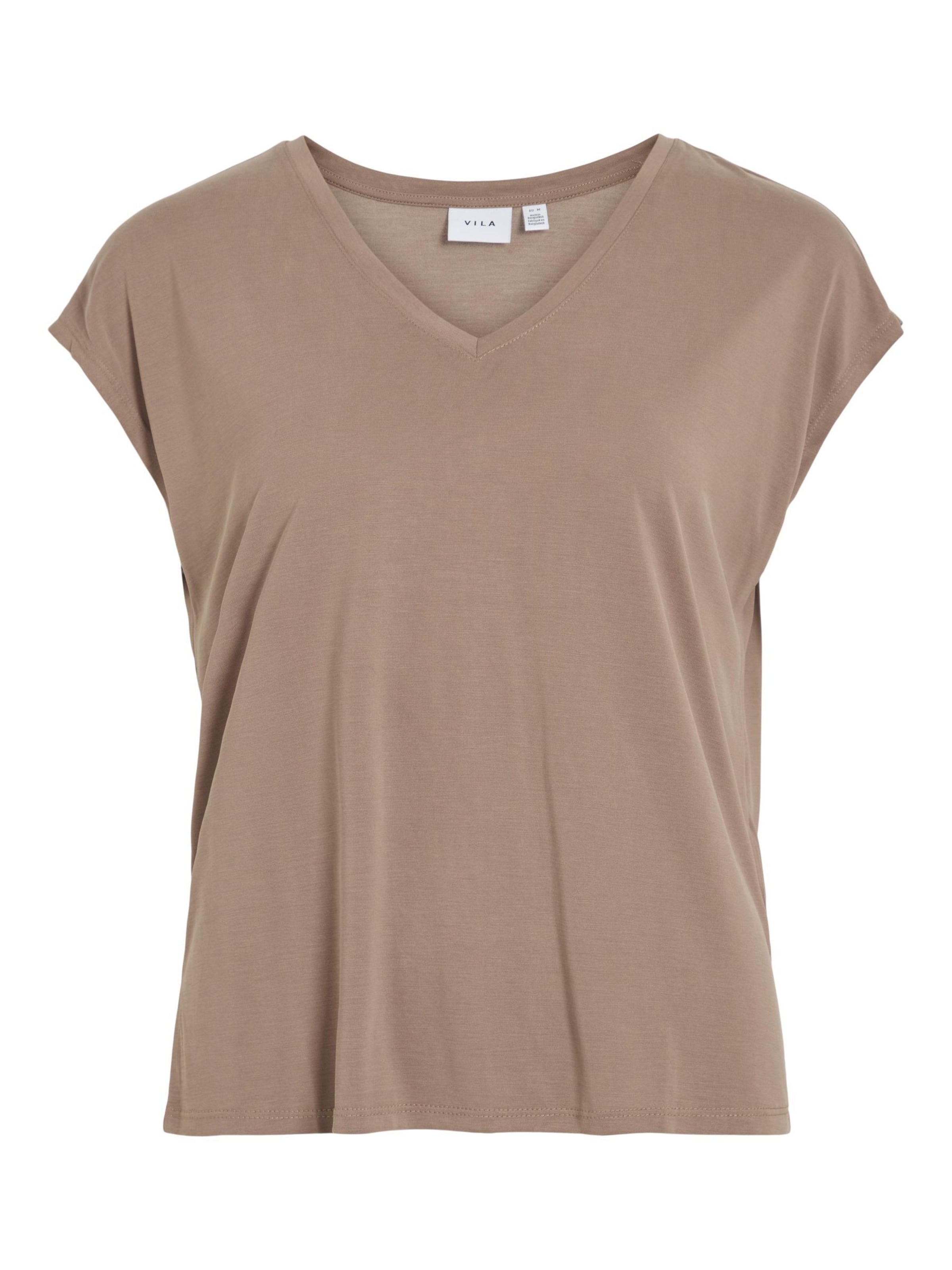 T-shirt 'VIModala' VILA en marron : devant