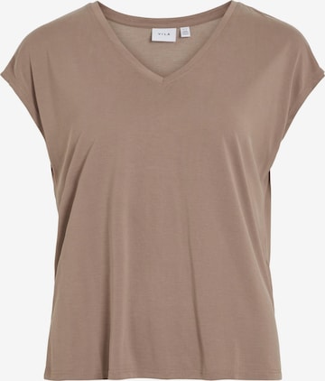 VILA Shirt 'VIModala' in Brown: front