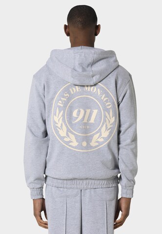 Pas De Monaco Sweatshirt 'VORTEX' in Grey