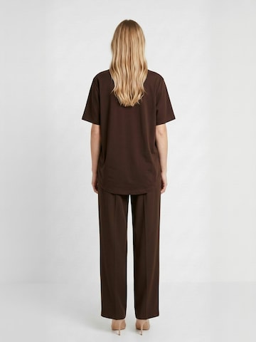 Regular Pantalon ' Amina ' Opal Studio en marron