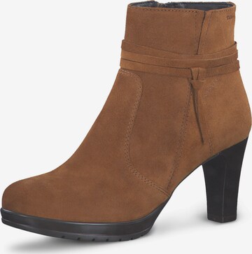 TAMARIS Ankle Boots in Brown: front