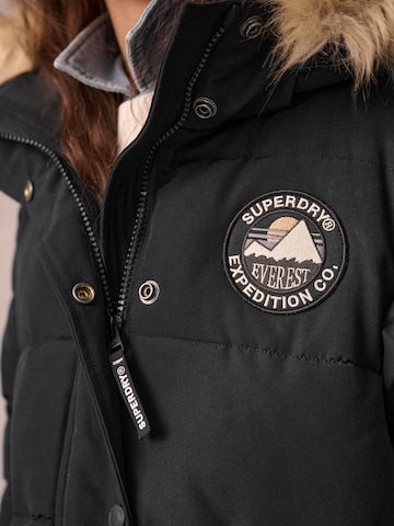 Manteau 'Everest' Superdry en noir