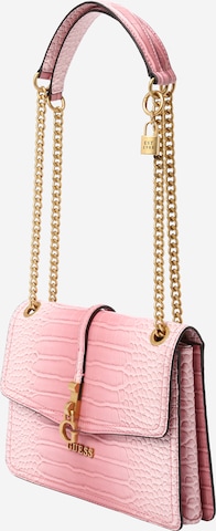 GUESS Schultertasche 'James' in Pink