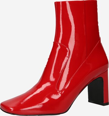 Bottines DIESEL en rouge : devant