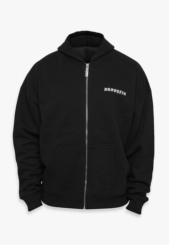 Dropsize Sweatvest in Zwart