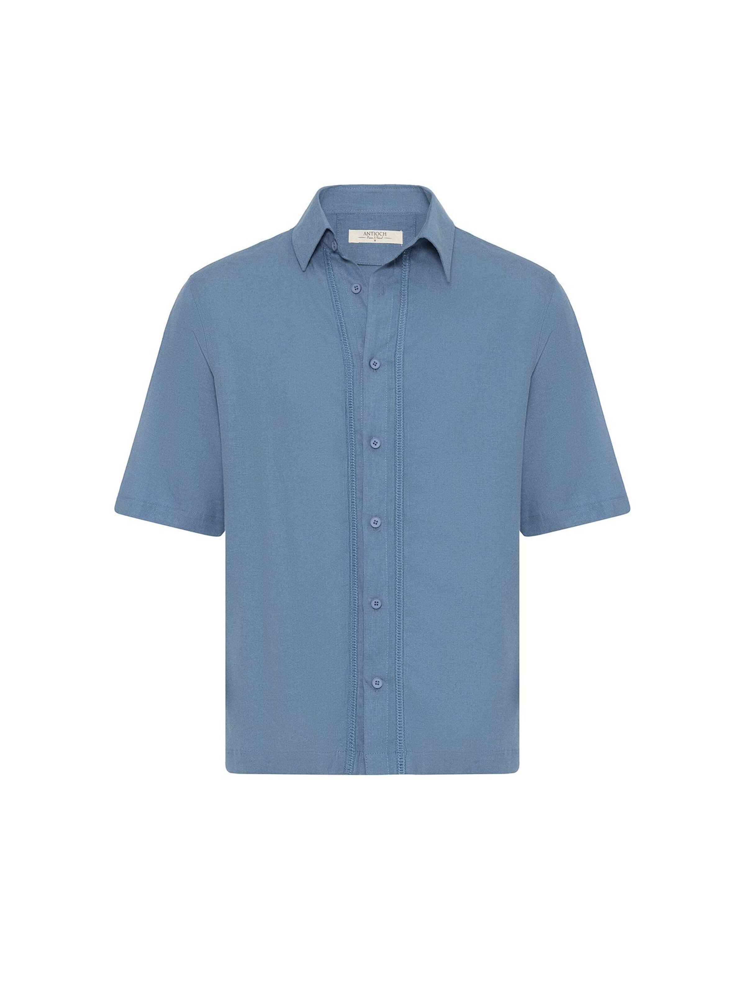 Antioch Regular fit Πουκάμισο σε μπλε: μπροστά