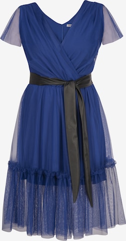 Karko Evening Dress 'Asia' in Blue: front