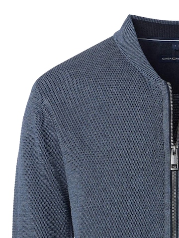 CASAMODA Knit Cardigan 'Basic' in Blue