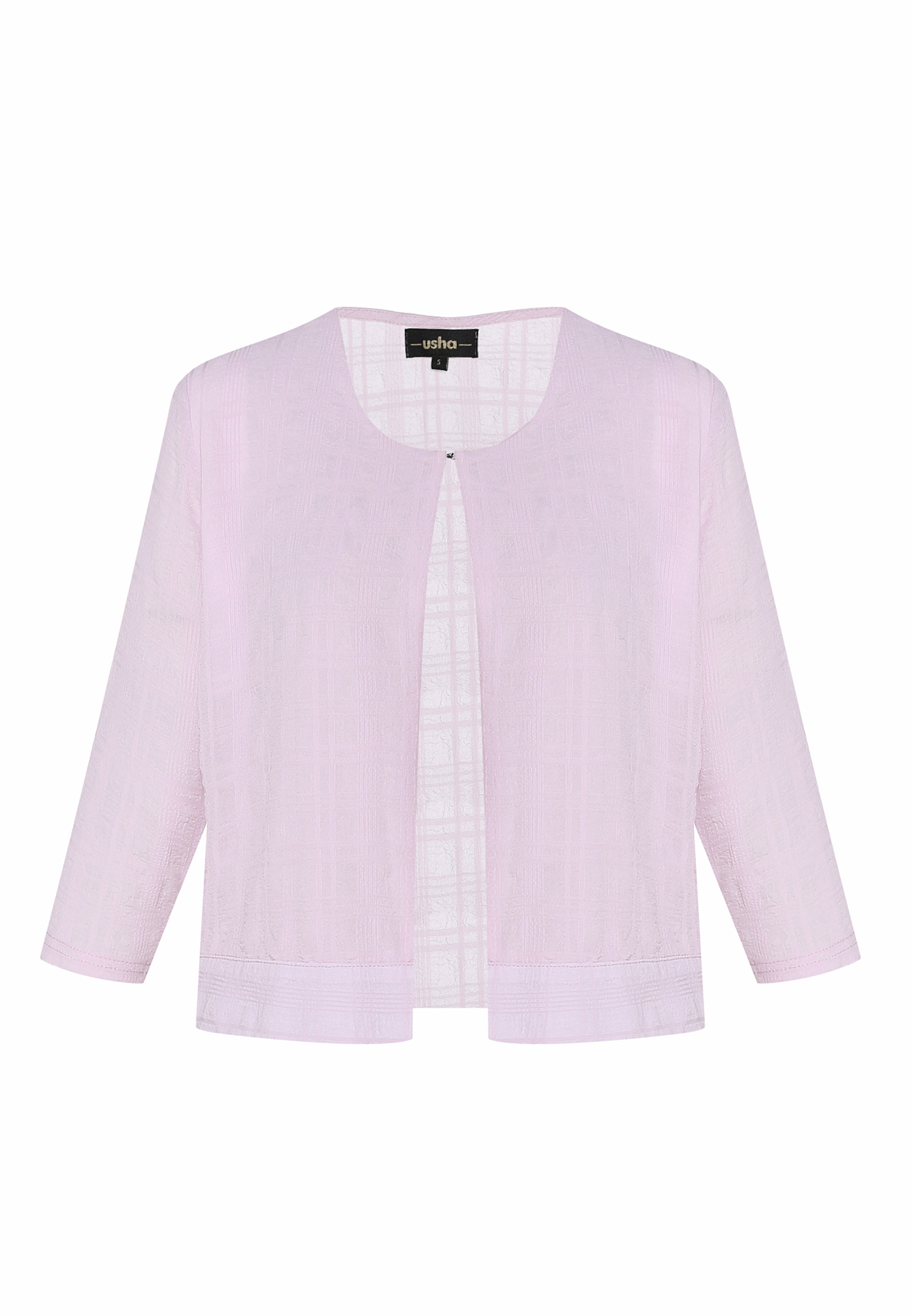 Veste mi-saison usha BLACK LABEL en rose : devant