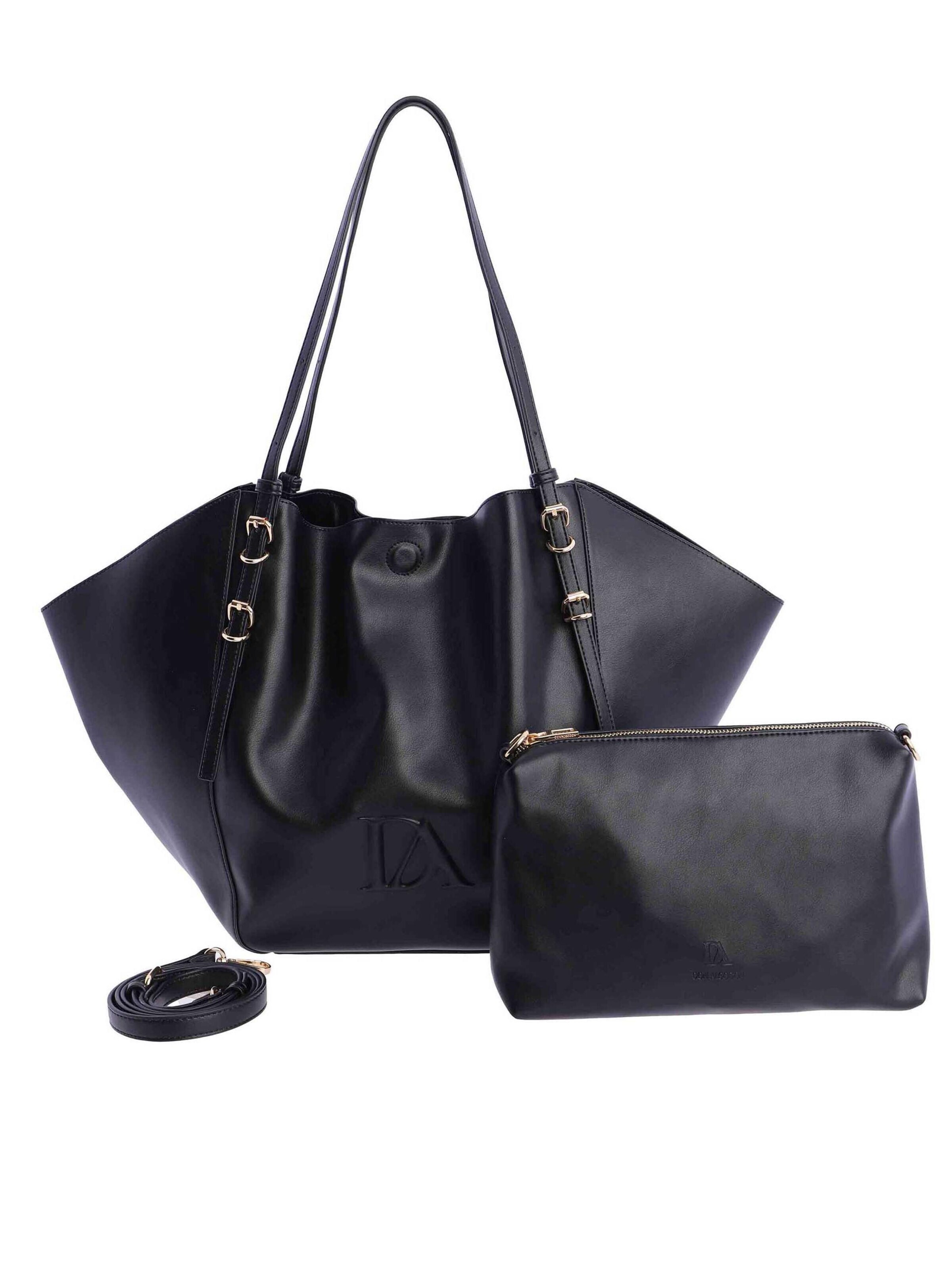 Don Algodon - Shopper 'Onient' en negro: frente
