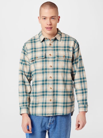 Abercrombie & Fitch - Regular Fit Camisa em bege: frente