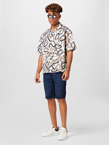 BOSS Comfort Fit Hemd 'Lapis' in Weiß