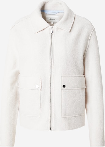 Veste mi-saison s.Oliver en blanc : devant