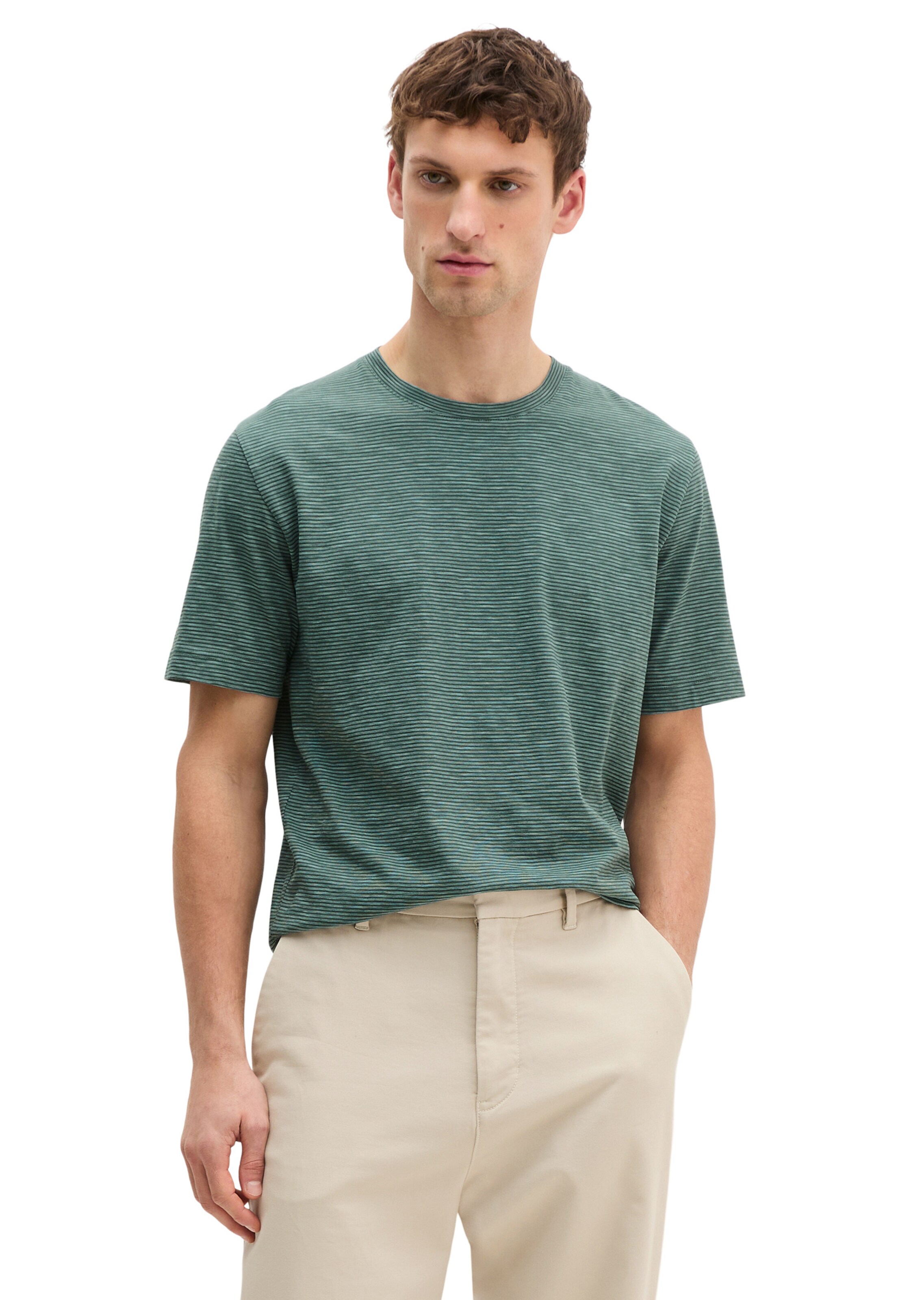Marc O'Polo Shirt in Green: front