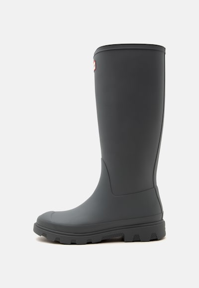 HUNTER Bottes en caoutchouc en 35,5 en gris, Vue avec produit