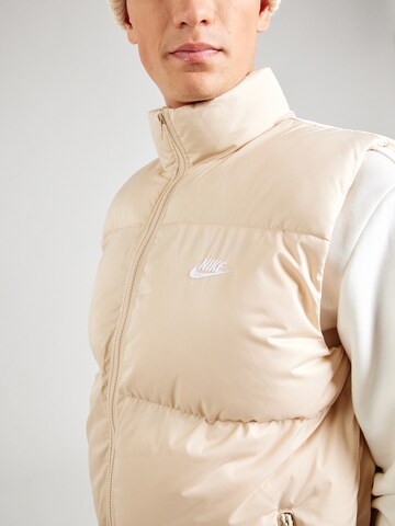 Nike Sportswear Kamizelka 'Club' w kolorze beżowy