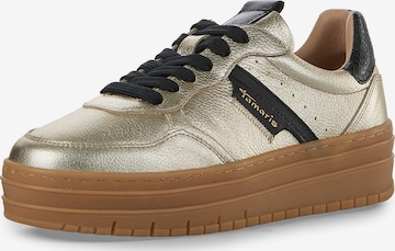Tamaris Sneaker in Gold: Vorderseite