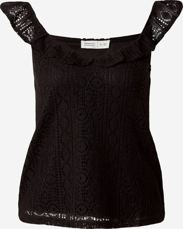 Springfield Knitted Top in Black: front