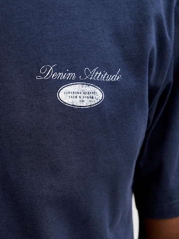 JACK & JONES - Camiseta en azul