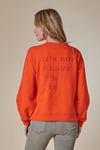 Zhrill Sweatshirt in Orange