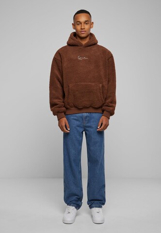 Karl Kani Sweatshirt in Bruin: voorkant