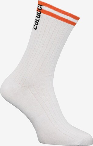 Chaussettes de sport 'Cencherle' Carlo Colucci en blanc