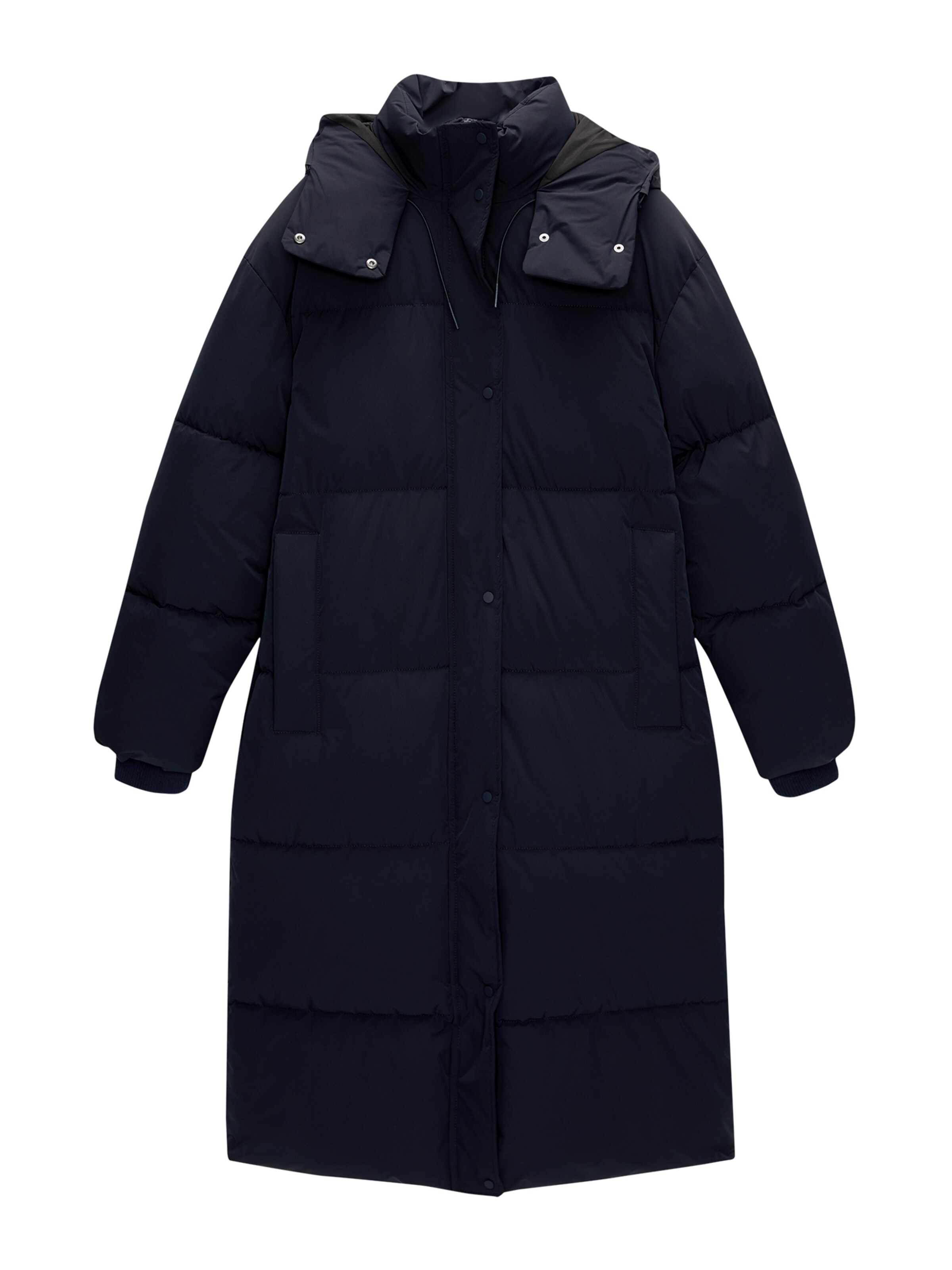 Pull&Bear Mantel in Blau: Vorderseite